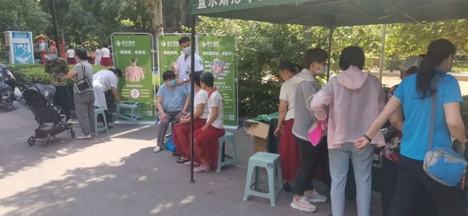 石家莊直樂醫(yī)院社區(qū)義診星河御城站
